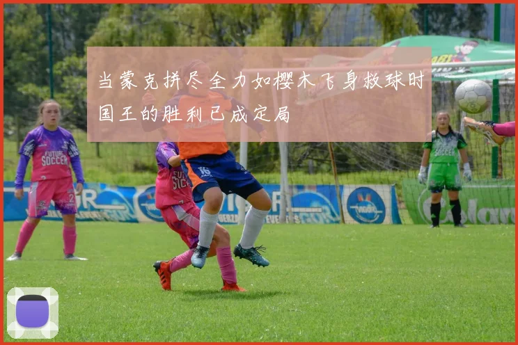 当蒙克拼尽全力如樱木飞身救球时国王的胜利已成定局